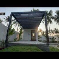 Aluminum Motorized Retractable Pergola - Luxury villa/Hi-end home/restaurants